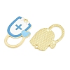 Medical Theme Alloy Enamel Pendants AL-CBA2919-03G-07A-2