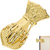 Alloy Hand Shaped Bookmark Clip AJEW-CP0006-94B-G-1