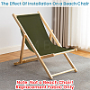 1Pc Chair Polycotton Cloth AJEW-GF0015-38K-4