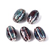 Vintage Handmade Porcelain Beads PORC-Q006-10I-1