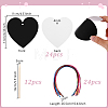 DIY Valentine's Day Heart Scratch Art AJEW-WH0308-909-2