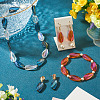 1Strand Electroplate Transparent Glass Beads Strands EGLA-TADJ0001-20D-8