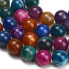 Natural Dragon Veins Agate Beads Strands GG-L001-L01-02-4