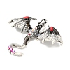 Alloy Rhinestone Big Pendants X-FIND-I060-01AS-02-2