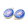 Printed Alloy Pendants AL-CBA7256-21G-3