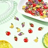 Alloy Enamel Charms ENAM-YW0004-80A-5
