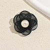 Chiffon with Plastic Pearl Finger Rings for Women XQ9924-2-4