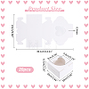 Square Kraft Paper Muffin Storage Gift Boxes CON-WH0095-95A-2
