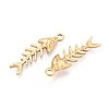 304 Stainless Steel Pendants STAS-N111-15G-2