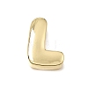 Brass Slide Charms KK-E802-33G-L-1