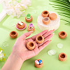 12Pcs Miniature Resin Basket DIY-TA0016-07-6