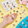 48Pcs 8 Styles Alloy Enamel Pendants FIND-DC0008-64-3