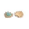 Natural Amazonite Heart Pendants STAS-I325-145G-01-2
