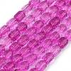 Transparent Glass Beads Strands GL-A001-01A-11-1