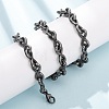 Unisex 304 Stainless Steel Necklaces NJEW-C115-10AS-1