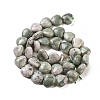 Natural Peace Jade Beads Strands G-B022-31C-4