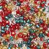 4 Colors 6/0 Christmas TOHO Round Seed Beads SEED-X0058-23-2