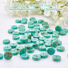  1 Strand Synthetic Turquoise Heishi Beads Strands TURQ-NB0001-08-4