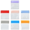 35Pcs 7 Colors Transparent EVA Packaging Resealable Bags ABAG-TA0002-29B-1