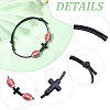 30Pcs Sports Theme Acrylic Beads Braided Bead Bracelets BJEW-BM00012-5