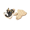 Alloy Enamel Pendants ENAM-B031-01A-2