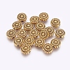 Tibetan Style Alloy Beads X-TIBEB-R022-AG-LF-1