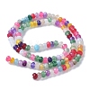 Dyed Natural Malaysia Jade Rondelle Beads Strands X-G-E316-2x4mm-67-4