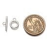 Alloy Toggle Clasps TIBE-EA774Y-P-NR-2