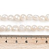 Natural Cultured Freshwater Pearl Beads Strands PEAR-P064-20A-06A-5