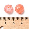Two-tone Opaque Acrylic Beads OACR-G037-02D-3