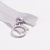 Resin Close End Zippers FIND-WH0052-44E-3