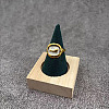 Ocean 304 Stainless Steel Enamel Cuff Open Rings WG5BF5D-08-1