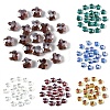 20Pcs Transparent Electroplate Glass Beads GLAA-YW0005-11A-2