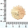 Brass Bead Caps KK-C167-03B-G-3