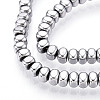 Electroplated Synthetic Non-magnetic Hematite Beads Strands X-G-T139-61A-3