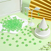 200Pcs Transparent Acrylic Beads OACR-SP0002-40B-4