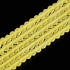 Transparent Glass Beads Strands EGLA-A044-T4mm-MD29-5