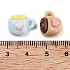 Opaque Resin Imitation Drink Decoden Cabochons RESI-H165-08-3