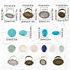 DIY Mixed Gemstone Finger Ring Making Kits DIY-SC0017-69-2