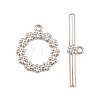 Brass Toggle Clasps KK-G548-34B-P-2