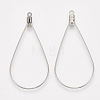 304 Stainless Steel Wire Pendants X-STAS-S103-08-2