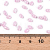 Opaque Colours Luster Glass Seed Beads SEED-T006-02F-3