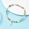 04 Stainless Steel Charm Bracelets BJEW-JB13091-01-1