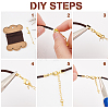 DIY Cord Bracelet Necklace Making Kit DIY-BC0009-48-4