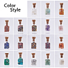 19Pcs Various Gemstone No Hole Chips in Bottles G-PH0034-50-4