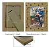Natural Wood Photo Frames AJEW-WH0292-028-2