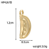 304 Stainless Steel Pendants STAS-OY017-39G-2