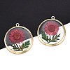 Alloy Epoxy Resin Pendants X1-PALLOY-TAC0044-82-4