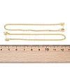Long Chain Tassel Dangle Stud Earrings for Girl Women ZIRC-C025-23G-2