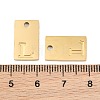 304 Stainless Steel Pendants SA-CBA1839-21G-L-3